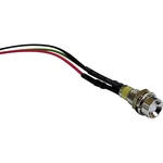 TRU COMPONENTS 141453 viacfarebné indikačné LED  červená, zelená   12 V/DC    BD-0608 12 V