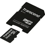 Transcend Premium pamäťová karta micro SDXC 64 GB Class 10, UHS-I vr. SD adaptéru