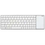 Klávesnica Rapoo E2710, CZ+SK layout (17998) biela bezdrôtová klávesnica • kompaktný dizajn • odolný materiál • touchpad • vhodná aj pre smart televíz