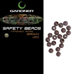 Gardner zarážky covert safety beads-hnědá