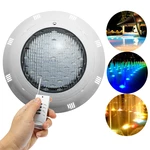 3000LM 30W 12V LED RGB Swimming Pool Light Multi-Color Underwater Remote Control Bright Light Swimming Pool Searchlight