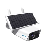 ESCAM QF180 3MP Wireless PIR Motion Detection Night Version Cloud Storage Two-way Audio Solar Battery Camera IP66 Waterp