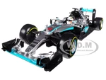Mercedes AMG F1 W07 Hybrid Petronas 44 Lewis Hamilton Formula 1 (2016) 1/18 Diecast Model Car by Bburago