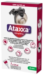 Ataxxa pro psy 10-25 kg spot-on 2.5 ml