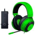 Gamer fülhallgató Razer Kraken, green (Tournament Edition)