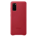 Tok Samsung Leather Cover EF-VG980LRE Samsung Galaxy S20 - G980F, Red