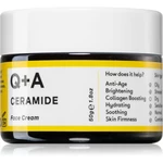 Q+A Ceramide vitalizujúci pleťový krém s ceramidmi 50 g