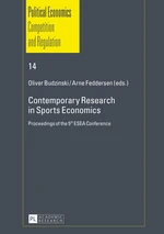 Contemporary Research in Sports Economics