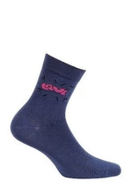 Gatta Cottoline vzorované G44.01N 11-15 let Dívčí ponožky 36-38 off white