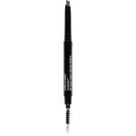 Wet n Wild Ultimate Brow oboustranná tužka na obočí s kartáčkem odstín Taupe 0.2 g