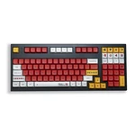Keyboardman 138 Keys EVA 02 PBT Keycap Set XDA Profile 85% Sublimation Keycaps for Mechanical Keyboards