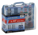 COMPASS Autožárovky servisní box MEGA 12V H7 + H7 + pojistky