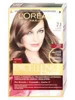 Permanentná farba Loréal Excellence 7.1 blond popolavá - L’Oréal Paris + darček zadarmo Permanentná farba Loréal Excellence 7.1 blond popolavá - L’Oréal Paris + darček zadarmo