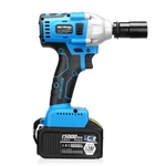 15000mAh Electric Impact Wrench 340Nm Cordless Brushless with 2 Lithium Battery