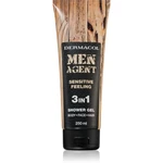 Dermacol Men Agent Sensitive Feeling sprchový gel 3 v 1 250 ml