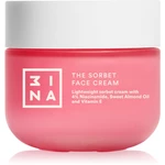 3INA The Sorbet Face Cream lehký hydratační krém na obličej 50 ml