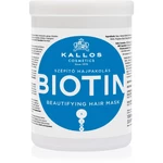 Kallos Biotin maska pro tenké, slabé a lámavé vlasy 1000 ml