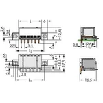 Konektor do DPS WAGO 2091-1423/005-000, 24.50 mm, pólů 3, rozteč 3.50 mm, 200 ks
