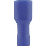 Faston zásuvka Vogt Verbindungstechnik 396205 4.8 mm x 0.5 mm, 180 °, plná izolace, modrá, 1 ks