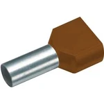 Dvojitá dutinka Vogt 470814D, 10 mm², 12 mm, 100 ks, hnědá