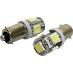 SMD LED žárovka Eufab BA9S, 13527, 1,5 W, BA9S, bílá, 2 ks