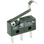 Mikrospínač s páčkou Cherry Sw. DB1C-B1SC, 250 V/AC, 6 A, 1x zap/(zap)