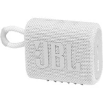Bluetooth® reproduktor JBL Go 3 vodotěsný, prachotěsný, bílá