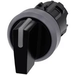Kloubový spínač Siemens 3SU1032-2BL10-0AA0, otočný přepínač, 2 x 45 °, pískově šedá , černá, 1 ks