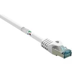 Síťový kabel RJ45 Basetech BT-2270683, CAT 6A, S/FTP, 20.00 m, bílá