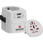 Cestovní adaptér Skross PRO Light USB (AC) - World 1302472