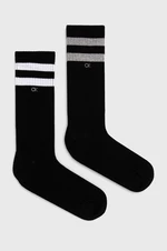 Ponožky Calvin Klein pánske, čierna farba, 701218711