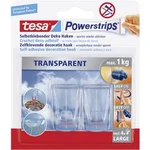 Pásky tesa®® háček transparentní transparentní 58813-0-0 tesa Množství: 2 ks