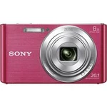Digitální fotoaparát Sony Cyber-Shot DSC-W830P, 20.1 Megapixel, Zoom (optický): 8 x, růžová