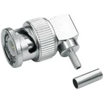 BNC zástrčka, zahnutá Telegärtner J01002A1356, 75 Ω, 1 ks