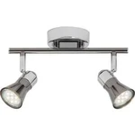 Stropní lampa LED GU10 5 W Brilliant Jupp G18313/76 chrom, černá