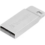 USB flash disk Verbatim Metall-Gehäuse 98749, 32 GB, USB 2.0, stříbrná