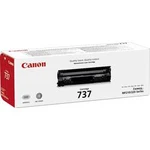 Toner originál Canon 737 BK černá Maximální rozsah stárnek 2400 Seiten