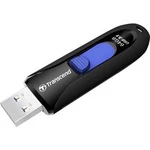 USB flash disk Transcend JetFlash® 790 TS64GJF790K, 64 GB, USB 3.2 Gen 2 (USB 3.1), černá, modrá