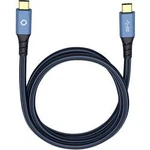 USB 3.0 kabel Oehlbach USB Plus CC 9350, 50.00 cm, modrá