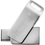 USB paměť pro smartphony/tablety Intenso cMobile Line, 32 GB, USB 3.2 Gen 1 (USB 3.0), stříbrná