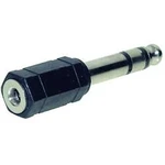 Adaptér jack TRU COMPONENTS 1559826, jack zástrčka 6,3 mm - jack zásuvka 3,5 mm, stereo, pólů 3, 1 ks