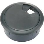 Kabelová průchodka TRU COMPONENTS WP50BK, ABS, černá, 1 ks