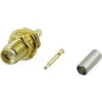 SMA reverzní konektor TRU COMPONENTS SMA-KC-RG174 zásuvka, vestavná vertikální, 50 Ω, 1 ks