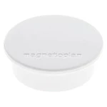 Magnetoplan Discofix Color, 1662000 magnet, (Ø x v) 40 mm x 13 mm, kulatý, bílá, 10 ks