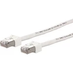 Síťový kabel RJ45 Metz Connect 13084V3088-E, CAT 6, S/FTP, 3.00 m, bílá