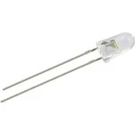 LED dioda, LED-5-RAINBOW, kulatá, RGB, 20 mA, 5 mm, 3,5 V, 15 °, 1800 mcd