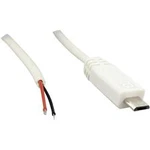 Upravená Micro USB zástrčka typu B s otevřeným koncem zástrčka, rovná BKL Electronic Micro USB zástrčka typu B, 1 ks