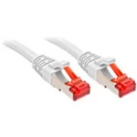 Síťový kabel RJ45 LINDY 47790, CAT 6, S/FTP, 30.00 cm, bílá