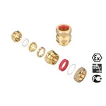 Kabelová průchodka Weidmüller KDSX M63 BS O NI 2 G63S 1136080000 mosaz, délka závitu 19 mm, mosaz, 1 ks