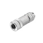 Neupravený zástrčkový konektor pro senzory - aktory Weidmüller SAIB-M-5/8S M12 5P A-COD 1784750000 zásuvka, rovná, 1 ks